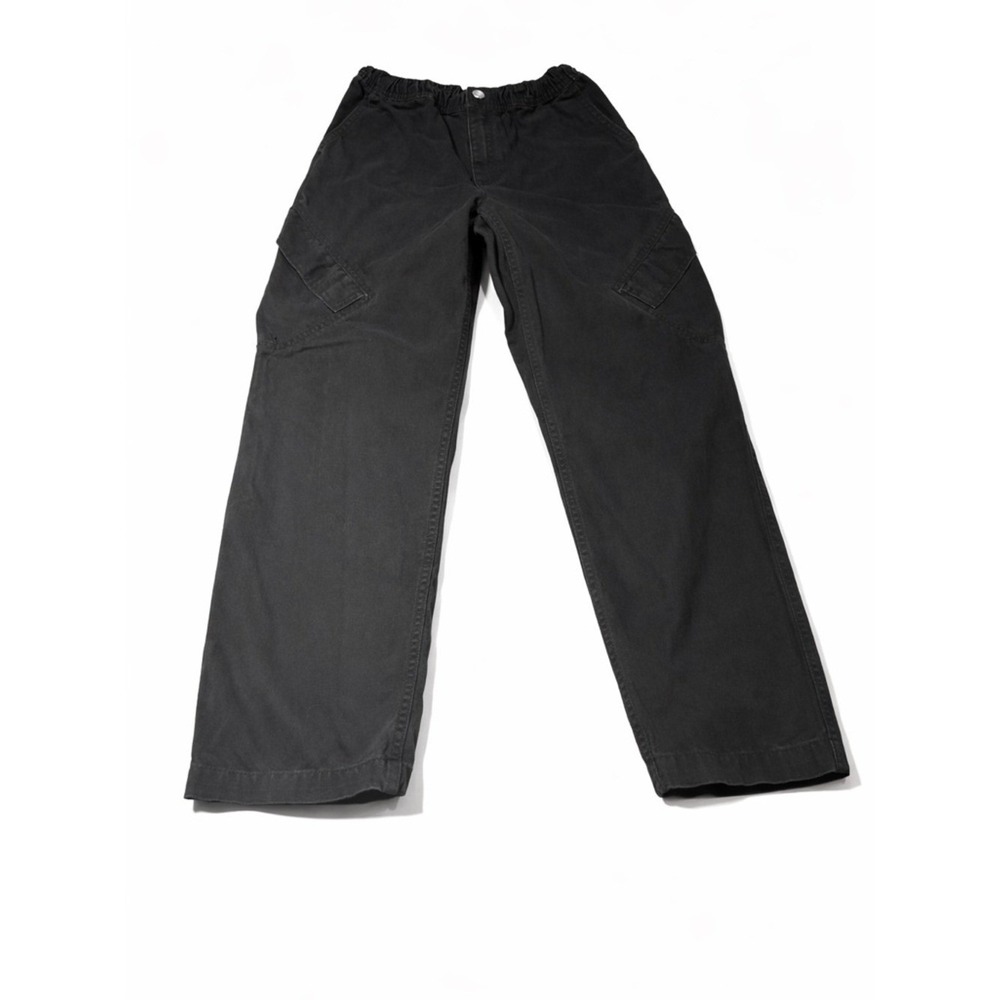 Jordan Black Cargo Pants‎ Size Large Elastic Waist 28-31x27